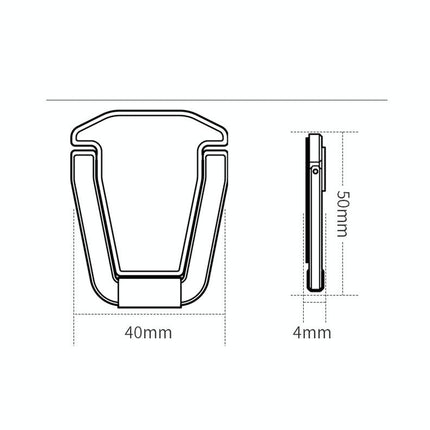 Aluminum Laptop Stand - Heightening Bracket Grey