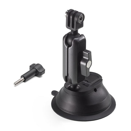360 Degree Rotating Car Suction Cup Holder For Dji Action 3 - Double Ball Design