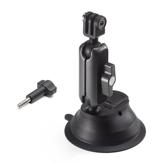 360 Degree Rotating Car Suction Cup Holder For Dji Action 3 - Double Ball Design