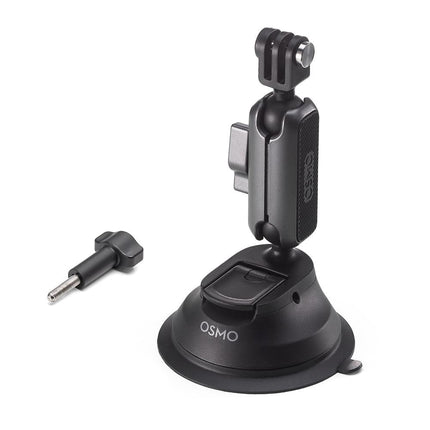 360 Degree Rotating Car Suction Cup Holder For Dji Action 3 - Double Ball Design