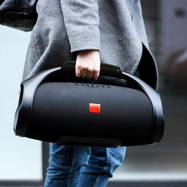 Jbl Boombox Non-Slip Wrist Strap With Neoprene Handle Pad - Black