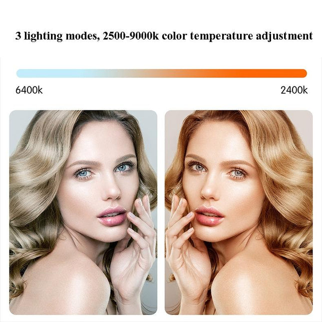 Portable Dual-Temperature Pocket Fill Light With 180 Leds For Mobile Photography