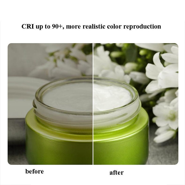 Portable Dual-Temperature Pocket Fill Light With 180 Leds For Mobile Photography