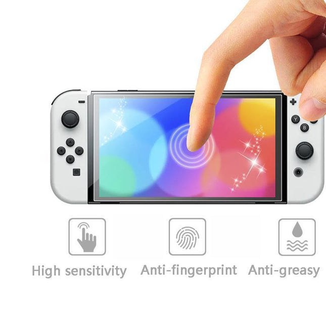 Nintendo Switch Oled Anti-Fingerprint Screen Protector