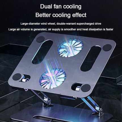Portable Aluminum Laptop Stand - Foldable