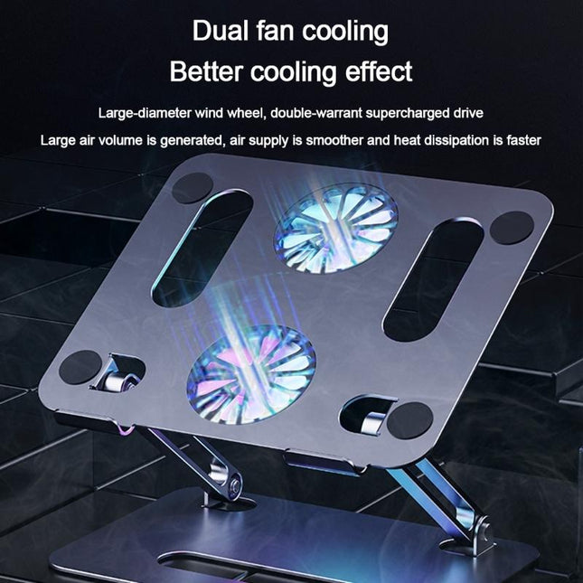 Portable Aluminum Laptop Stand - Foldable