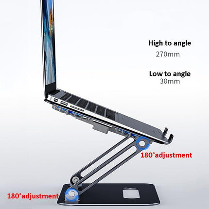 Portable Aluminum Laptop Stand - Foldable