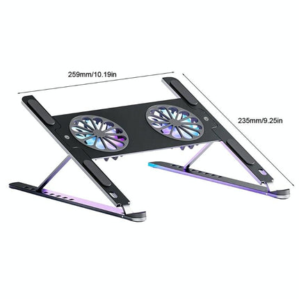 Type C Cooling Fan For P11F Notebook With Aluminum Alloy And Gray Cable