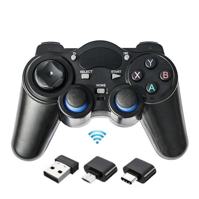 Wireless Gamepad For Pc / Ps3 / Android Tv - Usb & Type-C Receiver