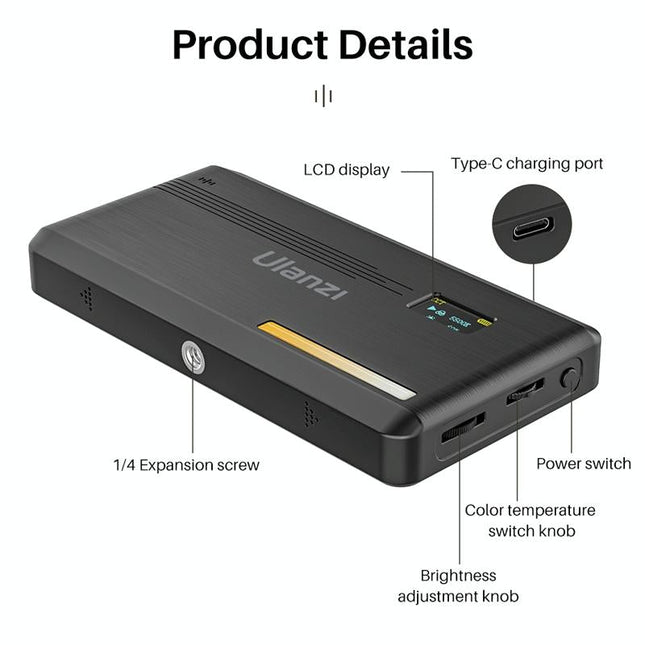 Vl200 Dual Temperature Fill Light - 200 Leds 2500-9000K