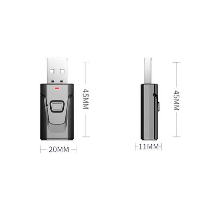 4-In-1 Bluetooth 5.0 Audio Adapter With Usb Transmit / Receive
