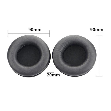 2-Pack Headset Sponge Earmuffs For Razer Kraken 7.1 V1 Pro - Black Net