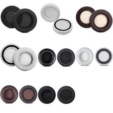 Gray Lambskin Headset Earmuffs For Corsair Virtuoso - 2 Pcs