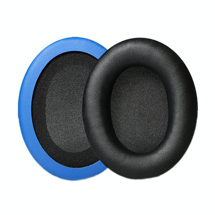 2-Pack Headset Earmuffs For Kingston Hyperx Cloud Ii - Black & Blue Protein Skin