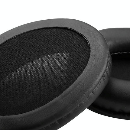2-Pack Headset Earmuffs For Kingston Hyperx Cloud Ii / Alpha / Flight / Stinger - Black Ice Silk
