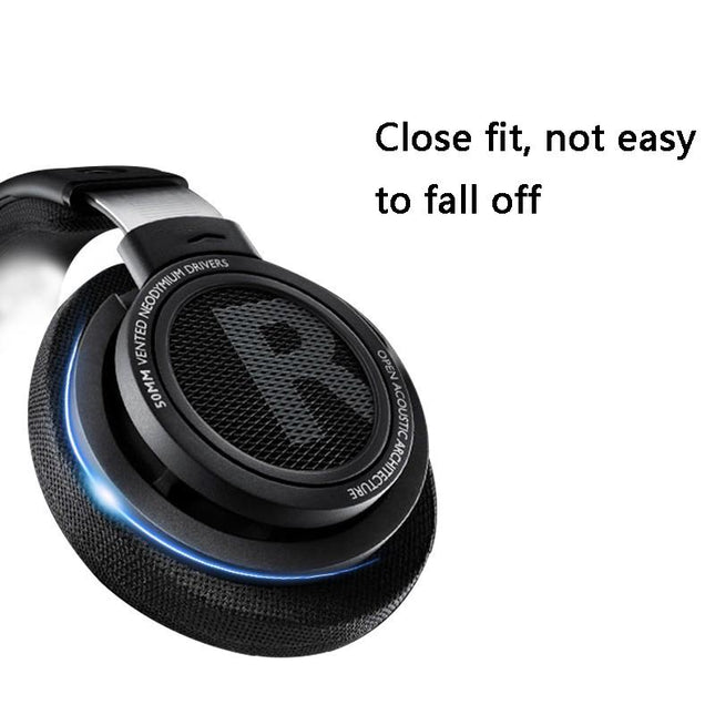 2-Pack Philips Shp9500 Headset Earmuffs - Black Mesh