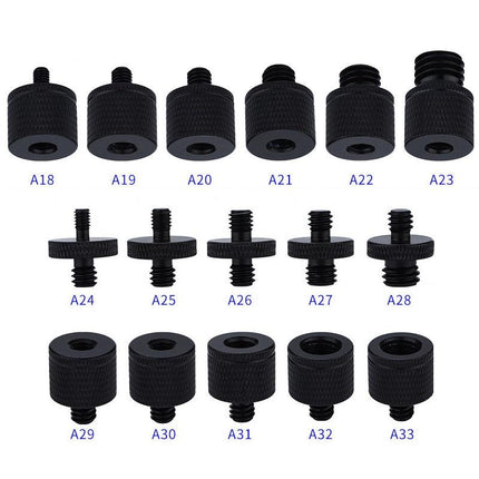 4-Piece A27 To M8 Male Screw Adapters