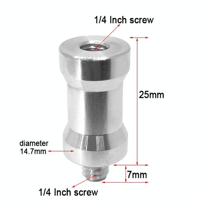 10-Pack 1 / 4 Screw Adapter - Female To Male