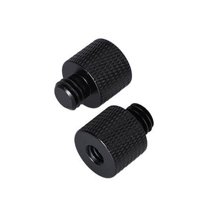 10-Pack 1 / 4 To 3 / 8 Screw Adapter - Black
