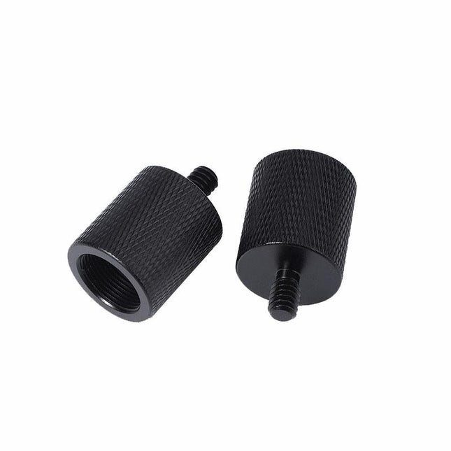 2-Pack Microphone Adapter 1 / 4 Male To F1 5 / 8-27 Female Screw