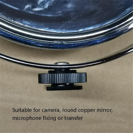 2-Pack Aluminum Hot Shoe Adapter 5 / 8 Male To 1 / 4 Female