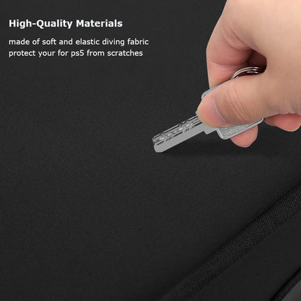 Ps5 Dust Cover - Protective Sleeve In Black
