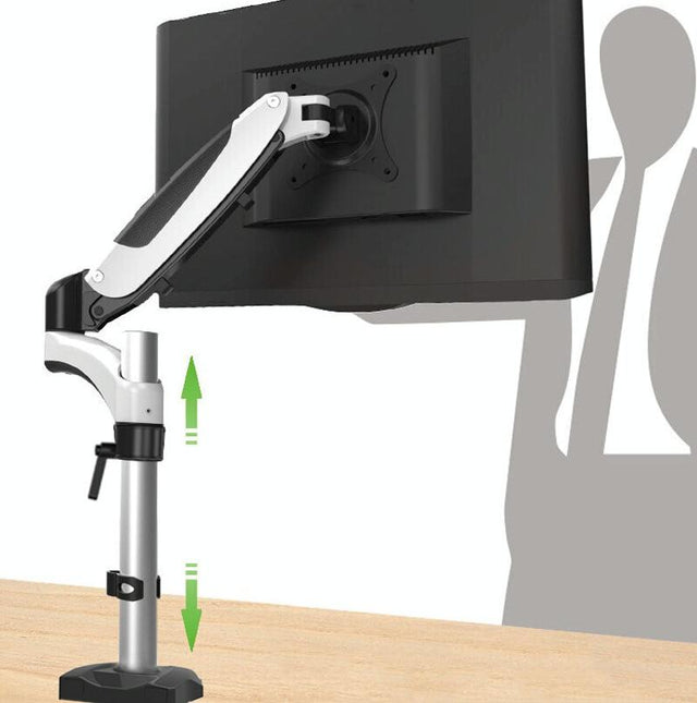 Adjustable Desktop Monitor Stand - Rotating