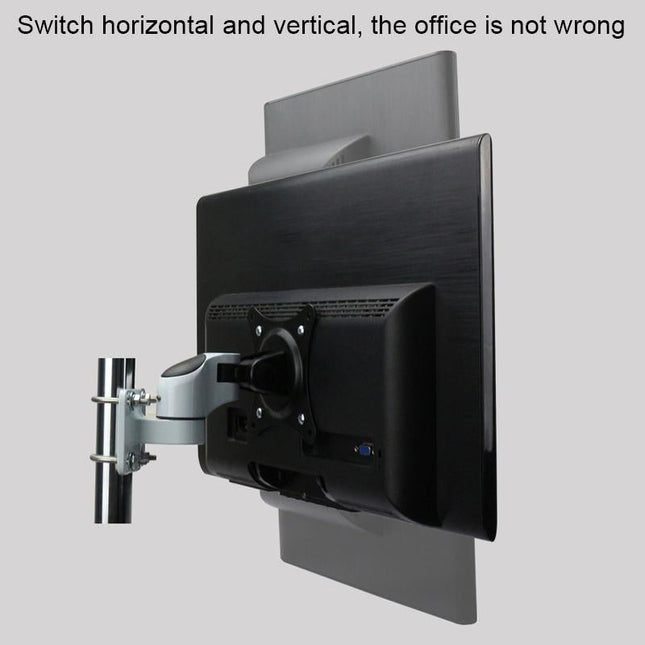 Wall Mount Monitor Stand - No Drilling Needed