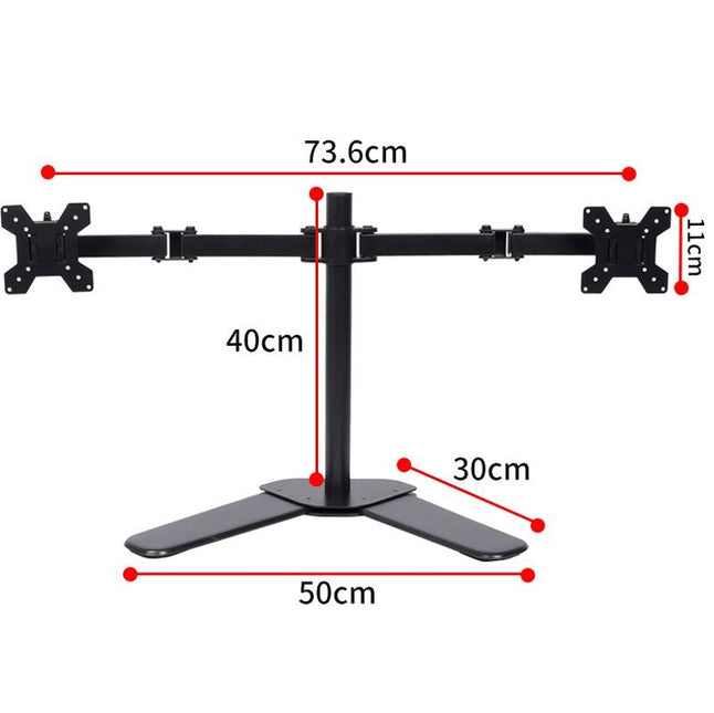 Adjustable Dual Monitor Stand For Desktop
