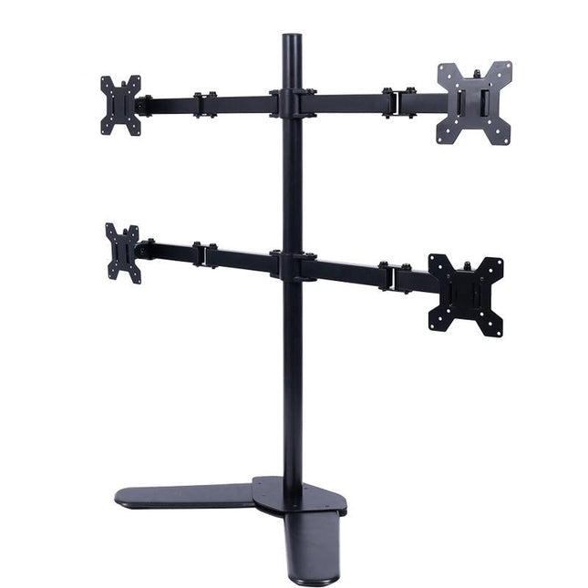 Multi-Screen Desktop Monitor Stand Base - Lifts And Organizes