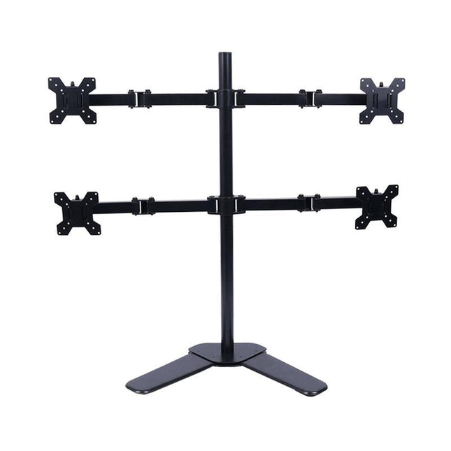 Multi-Screen Desktop Monitor Stand Base - Lifts And Organizes