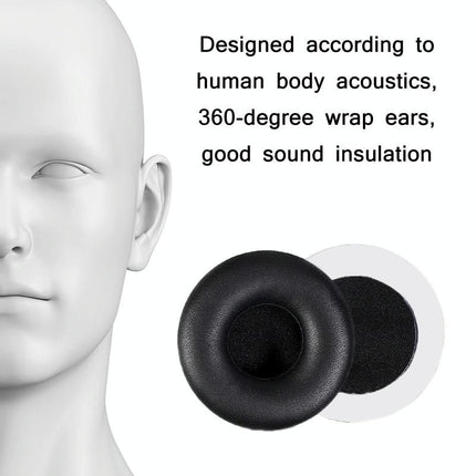 2-Pack Earphone Covers For Beyerdynamic T51 Series - Black