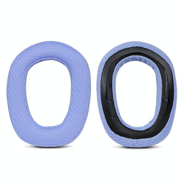 Blue Sponge Headrest Pads For Logitech G435 - Set Of 2