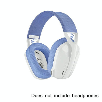 Blue Sponge Headrest Pads For Logitech G435 - Set Of 2