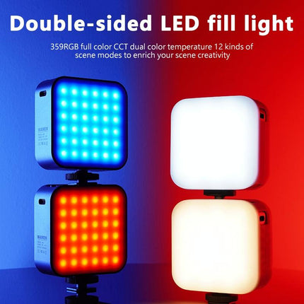 Double-Sided Rgb Led Fill Lights - 66 Leds 2500-9000K