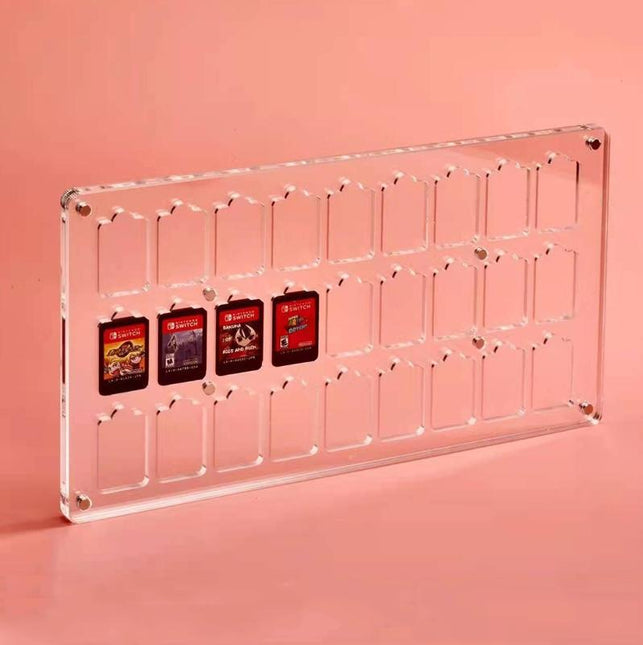 Switch Magnetic Crystal Card Storage Box - 27 Pieces