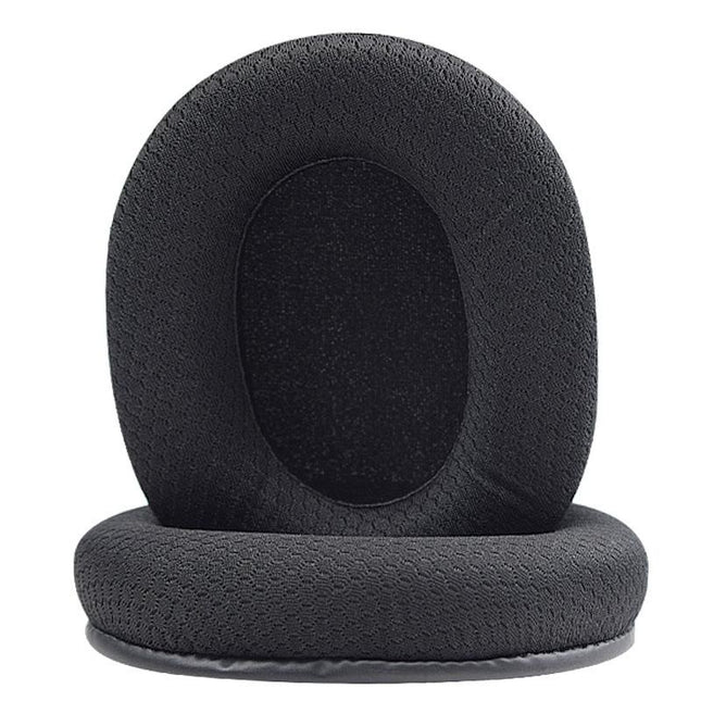 Black Mesh Earpads For Razer Blackshark V2 Usb Sound / Pro Headset - 1 Pair