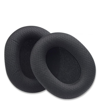 Black Mesh Earpads For Razer Blackshark V2 Usb Sound / Pro Headset - 1 Pair