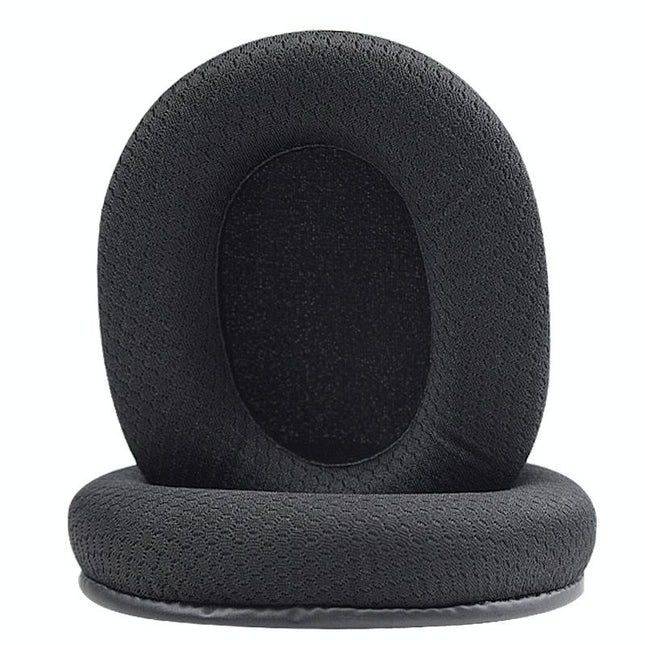 Black Gel Earpads For Razer Blackshark V2 X / Usb Headset - 1 Pair