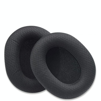 Black Gel Earpads For Razer Blackshark V2 X / Usb Headset - 1 Pair