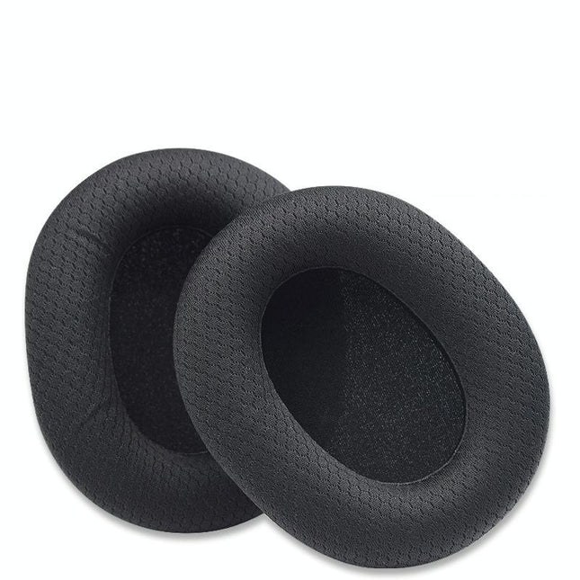 Black Gel Earpads For Razer Blackshark V2 X / Usb Headset - 1 Pair
