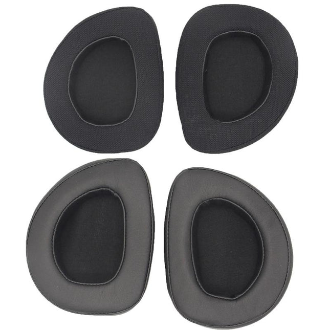 2-Pack Replacement Ear Pads For Asus Rog Delta Headset - Black Mesh