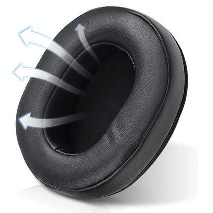 Black Sponge Ear Pads For Xiberia Xl / Xo / V20 Headset - 1 Pair