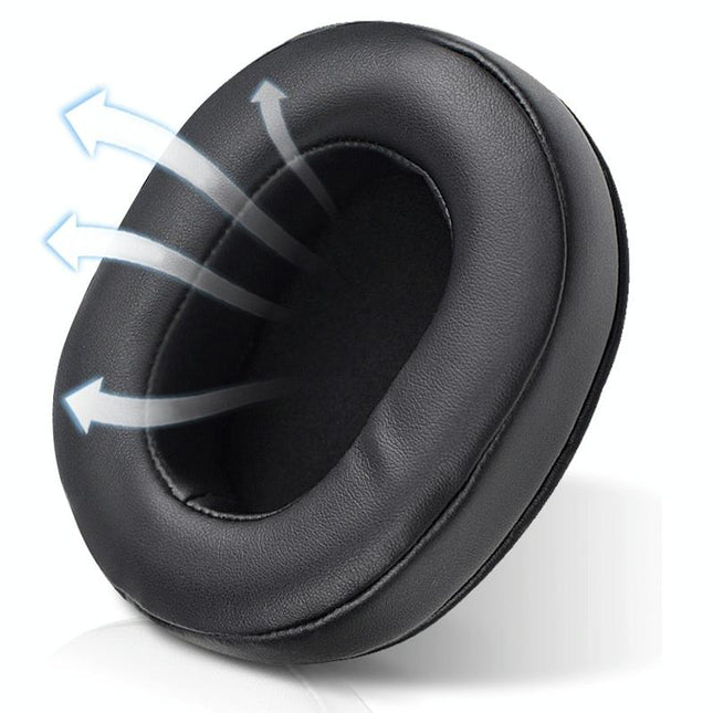 Black Sponge Ear Pads For Xiberia Xl / Xo / V20 Headset - 1 Pair