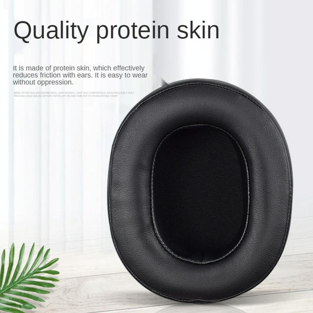 Black Sponge Ear Pads For Xiberia Xl / Xo / V20 Headset - 1 Pair