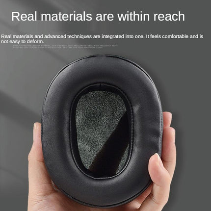 Black Sponge Ear Pads For Xiberia Xl / Xo / V20 Headset - 1 Pair