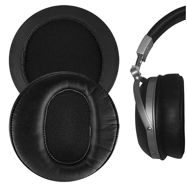 Black Sponge Earpads For Denon Ah-D2000 / D5000 / D7000 - 1 Pair