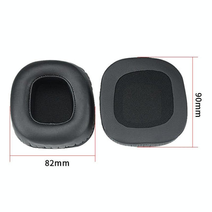 Pair Of Black Sponge Earpads For Razer Tiamat 7.1 Headset