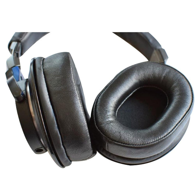 Black Velvet & Pu Headset Earmuffs For Audio-Technica Ath-M50X / M30X / M40X / M20X