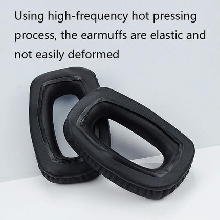 Black Sponge Earpads For Beyerdynamic Dt100 / Dt102 / Dt108 / Dt109 - 1 Pair